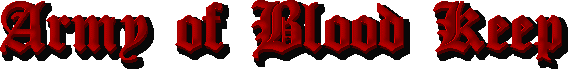 Army of Blood Keep